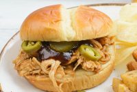 5-Ingredient Crock Pot BBQ Pulled Chicken Recipe