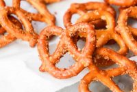 Crispy Air Fryer Garlic & Onion Pretzels