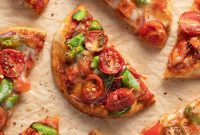 Mini Naan Bread Pizzas Made in the Air Fryer