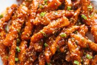Crispy Honey Chili Potatoes Recipe — Sweet Spicy Indo-Chinese Snack