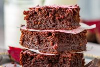 Decadent Dark Chocolate Beet Brownies Recipe