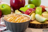 Caramel Peanut Butter Apple Dip Recipe for Parties and Snacks