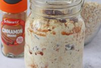 Creamy Cinnamon Swirl Overnight Oats Recipe for Quick Breakfast