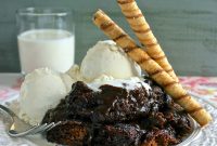 Chocolate Cobbler with Hazelnut, Espresso & Cinnamon