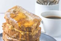 Keto French Toast with Peanut Butter Maple Syrup — Low-Carb Bread Recipe
