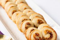 Bacon, Gruyère & Caramelized Onion Palmiers Recipe