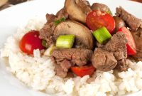 Garlic Mushroom Tenderloin Tips Recipe — Quick Weeknight Meal