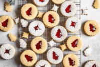 Strawberry Cardamom Linzer Cookies Recipe for Spring Baking