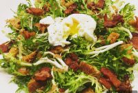 Frisée Salad with Lardons: Classic French Bacon and Frisée
