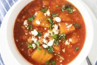 Hearty Butternut Squash Chili with Black Beans and Chipotle