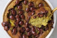 Vegan Zucchini Protein Baked Oats Recipe for Breakfast