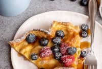 Vanilla Dutch Baby Pancake Recipe for Brunch and Dessert