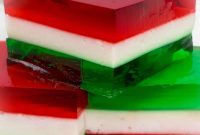 Layered Finger Jello Dessert with Creamy Sour Cream Layers