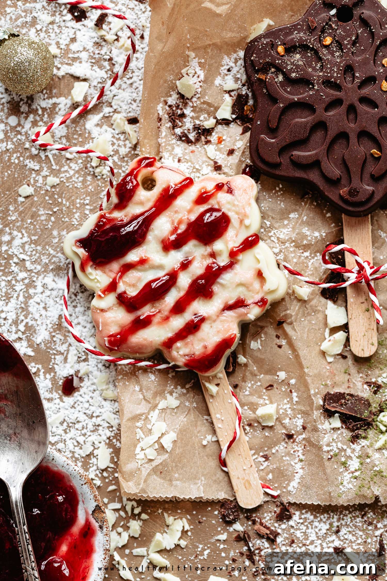 Raspberry cheesecake hot chocolate
