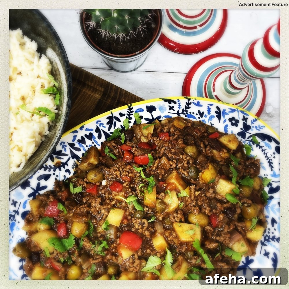 homemade picadillo