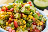 Okra and Corn Salsa Recipe for Fresh Summer Salads
