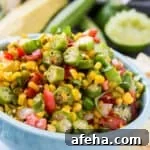 Okra Corn Salsa