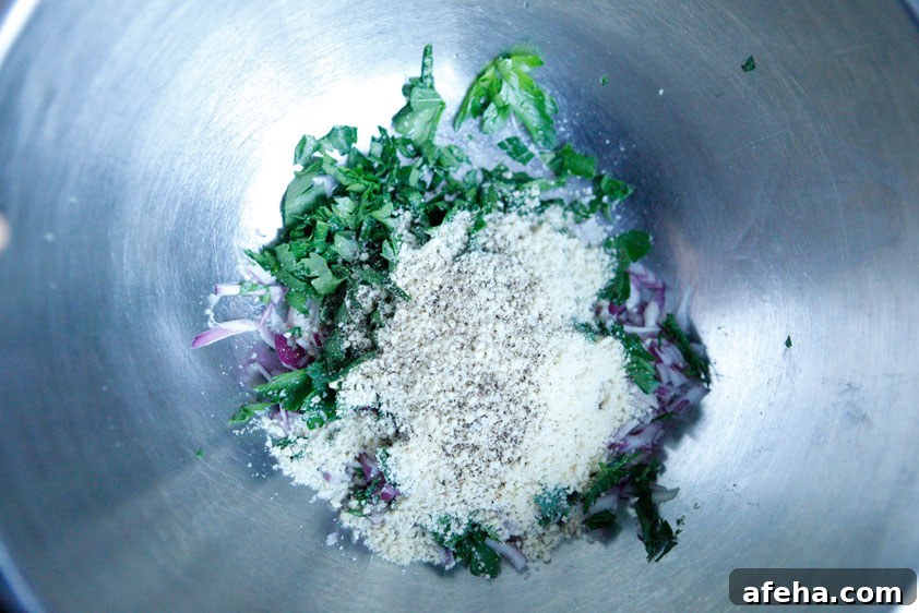 Salmon Parsley Patties