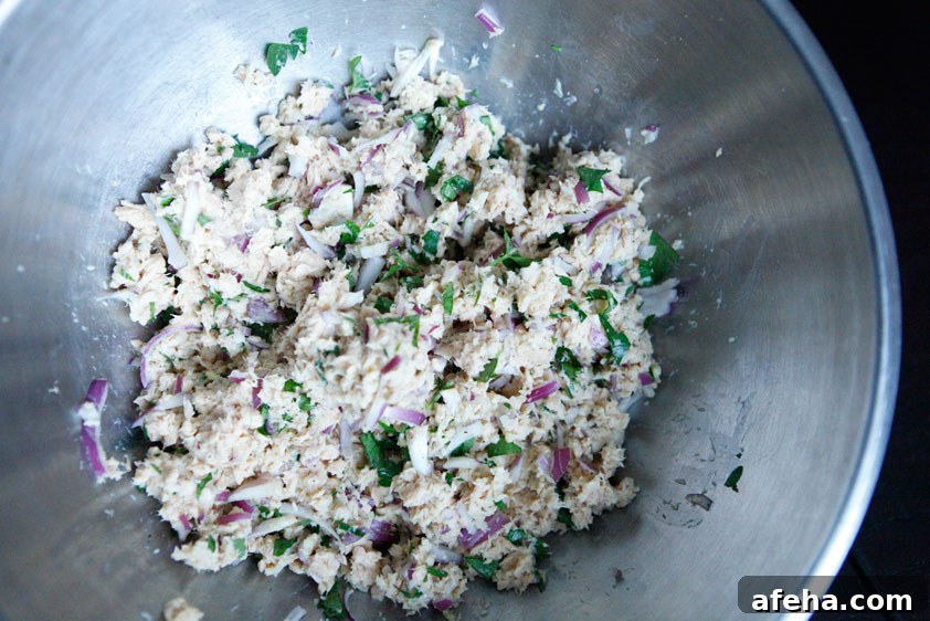 Salmon Parsley Patties
