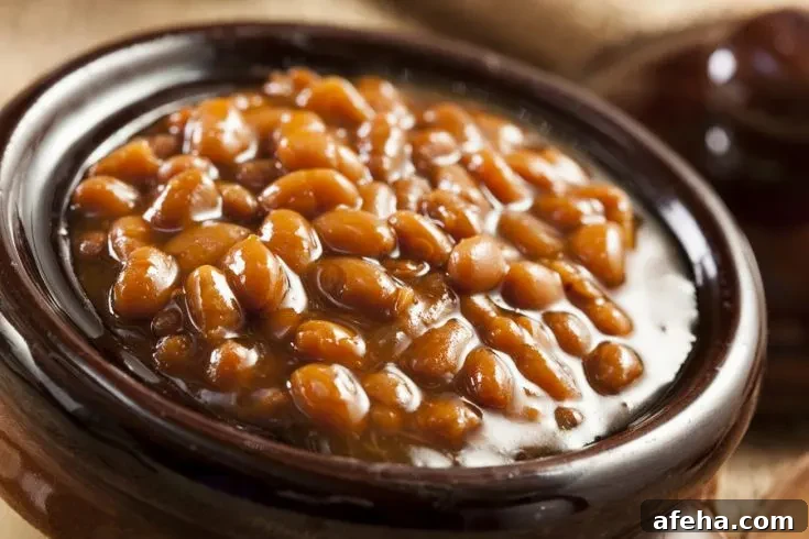 slow cooker baked beans
