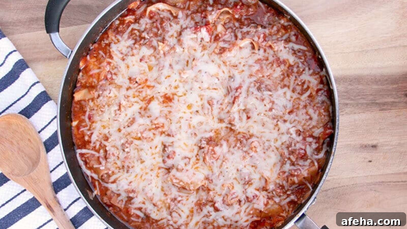Skillet Lasagna
