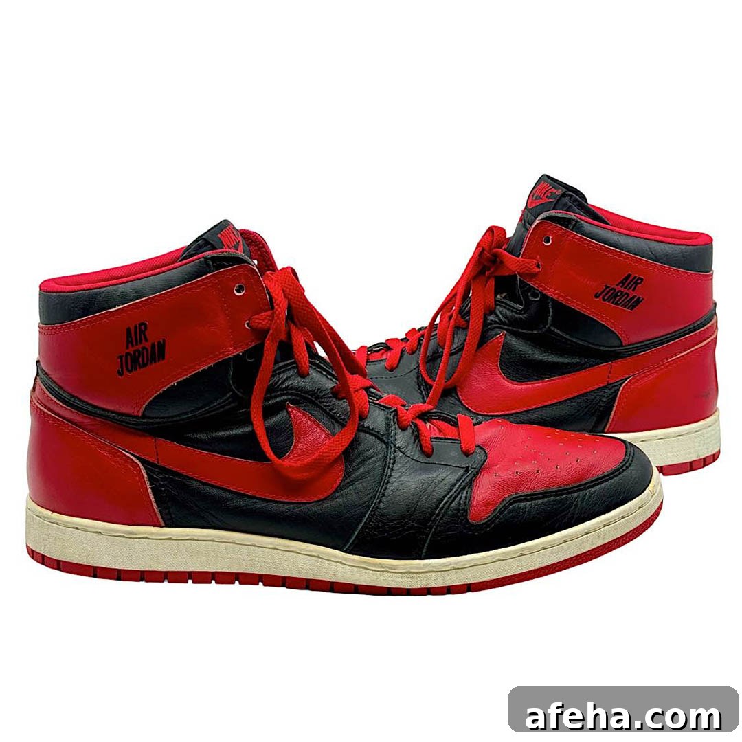 Air Jordan 1 "Bred" Prototype Sample Auction