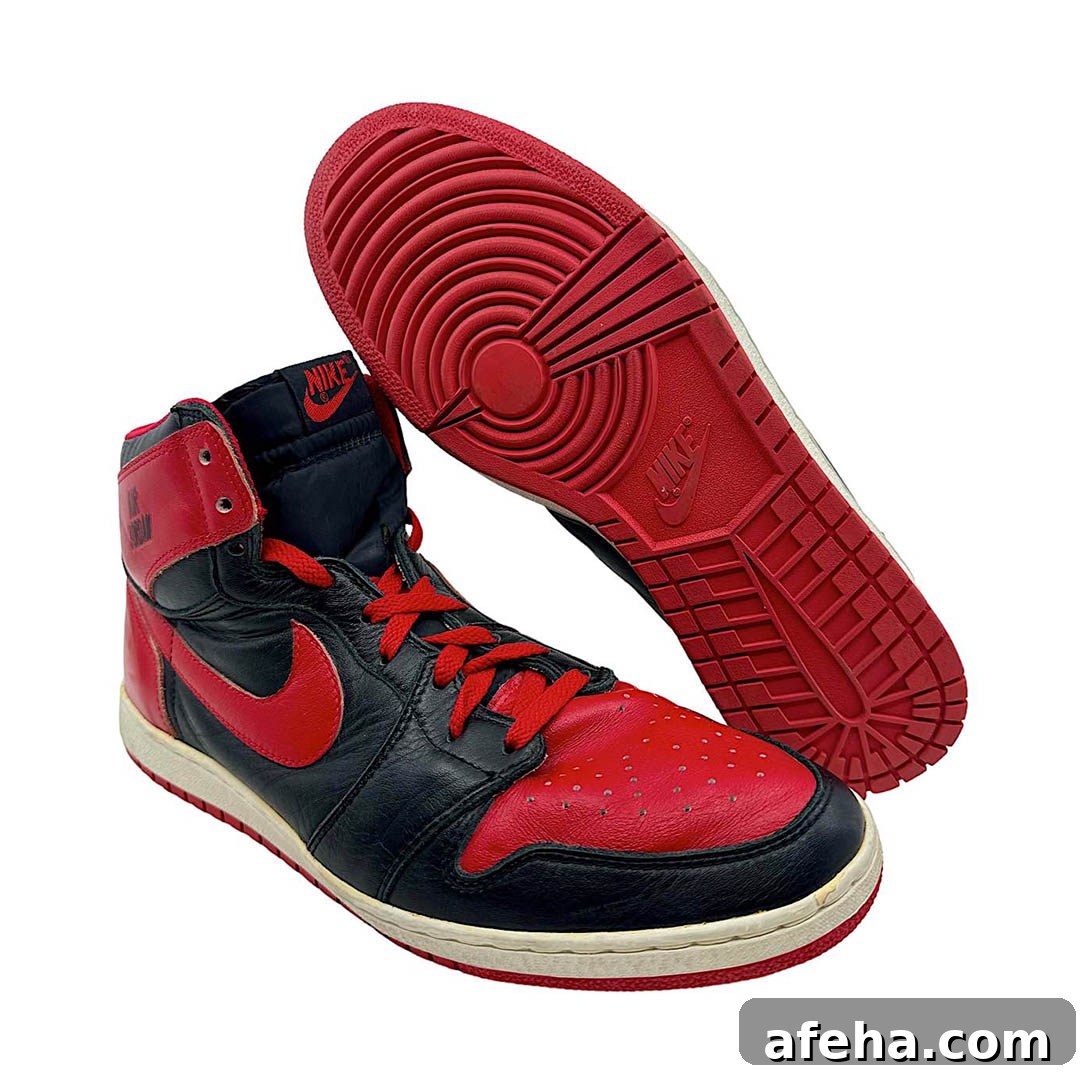 Air Jordan 1 "Bred" Prototype Sample Auction