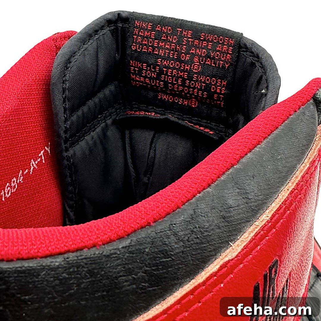 Air Jordan 1 "Bred" Prototype Sample Auction