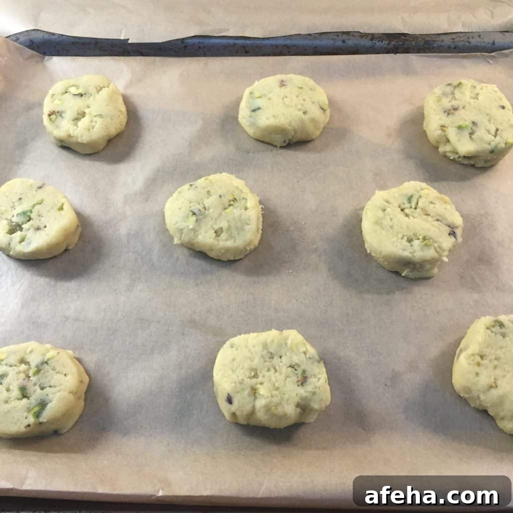 Pistachio & Lime Biscuits
