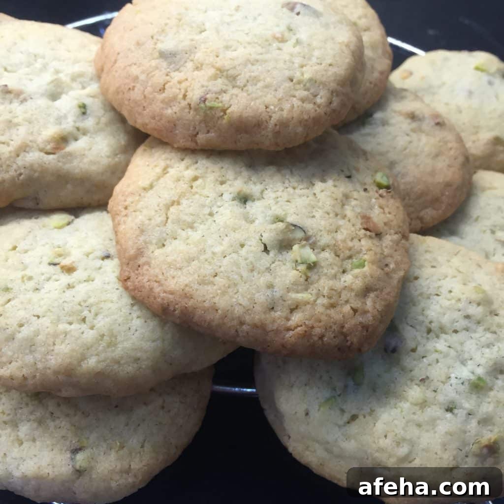 Pistachio & Lime Biscuits