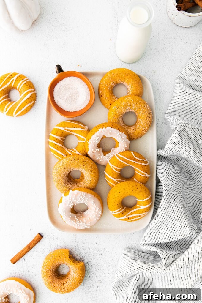 Baked Pumpkin Donuts Recipe