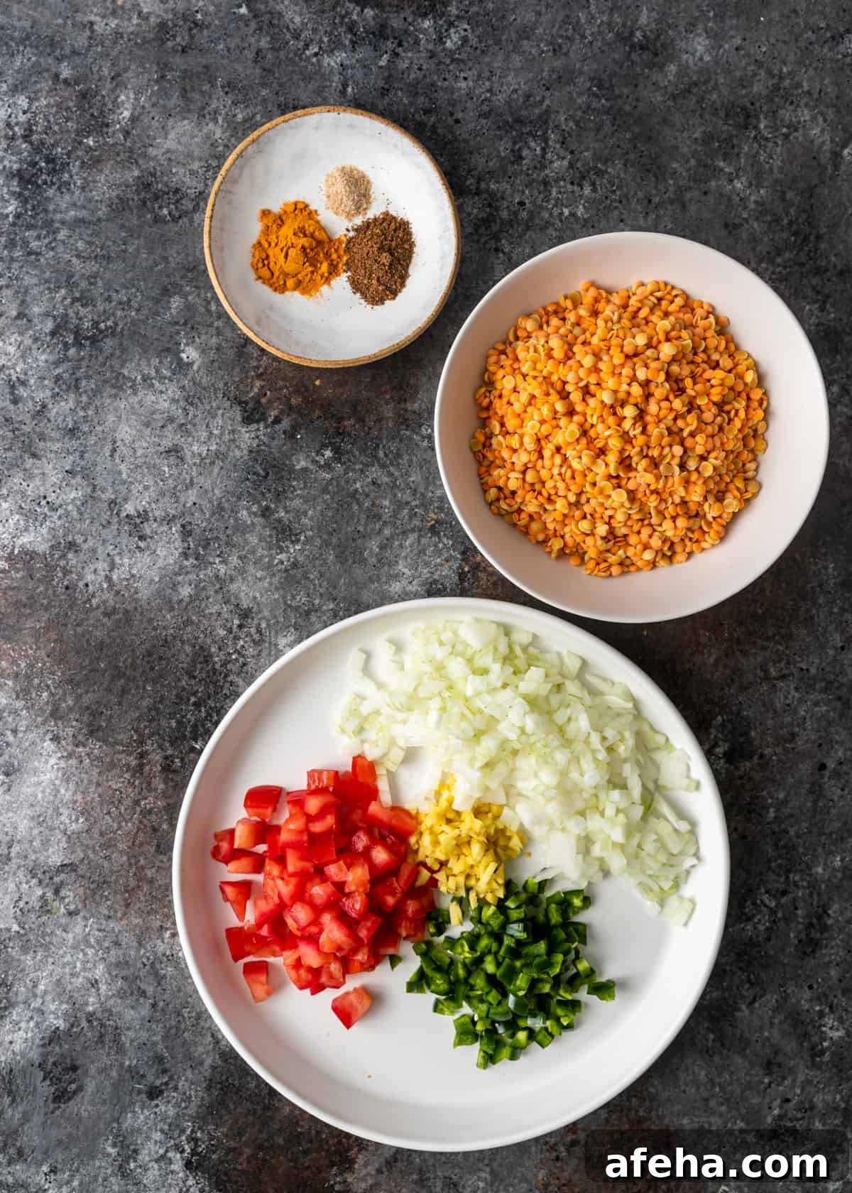 Creamy Dal Tadka Recipe: Authentic Indian Lentil Curry Guide 4 overhead: ingredients to make the dal tadka recipe