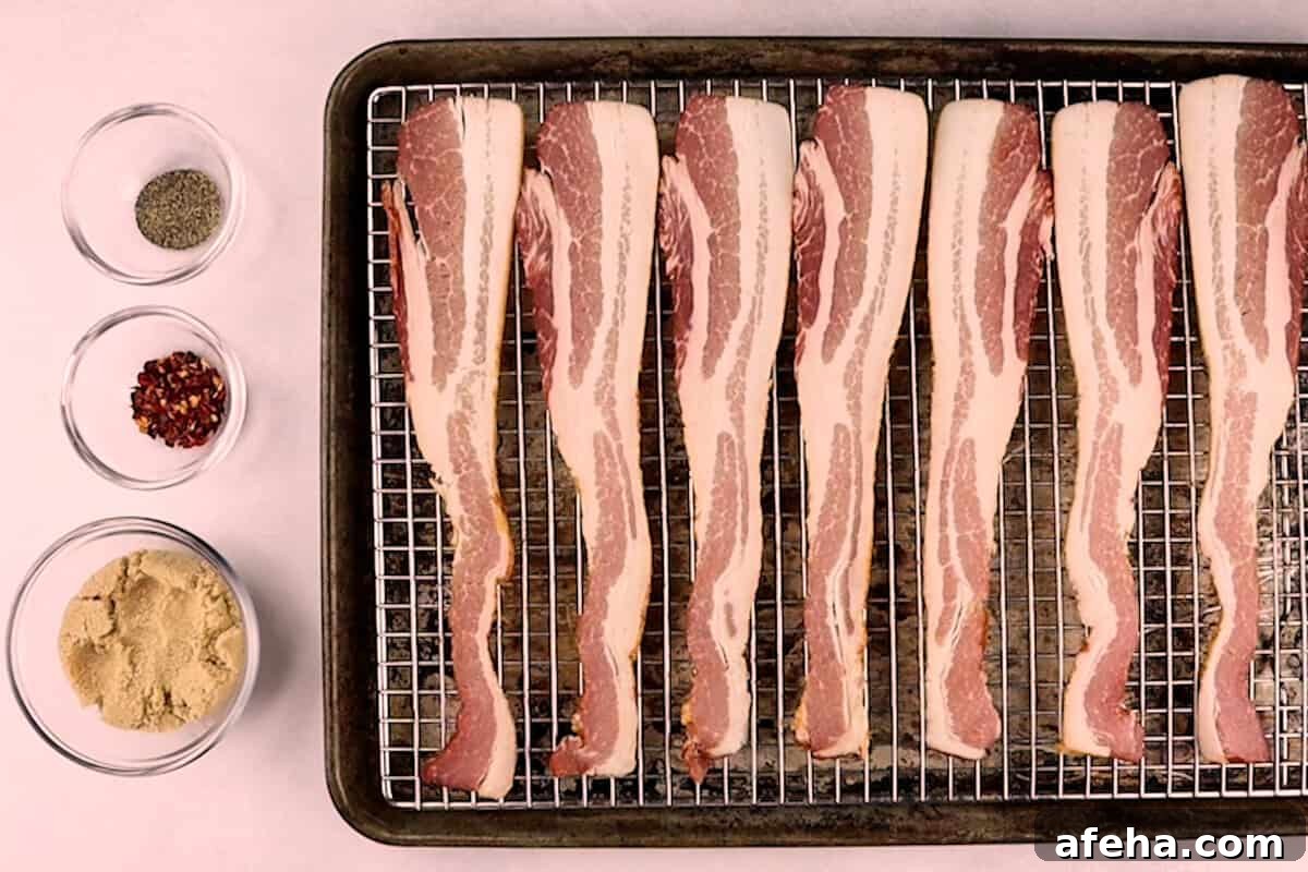 brown sugared bacon ingredients