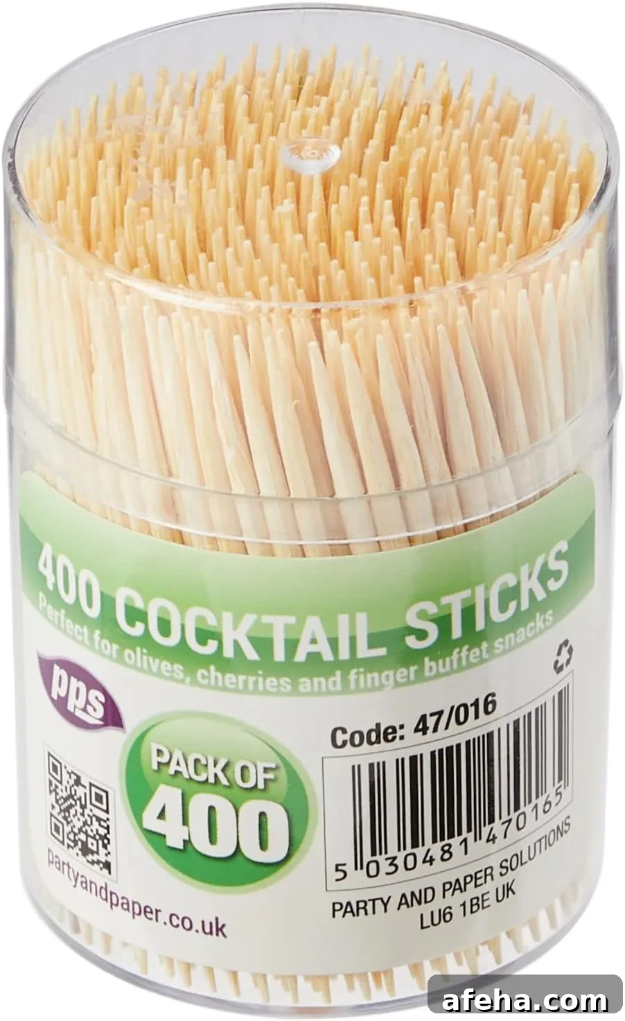 PPS 400 x Wooden Cocktail Sticks 6.5cm