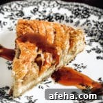 La galette feuilletée aux pommes et amandes
