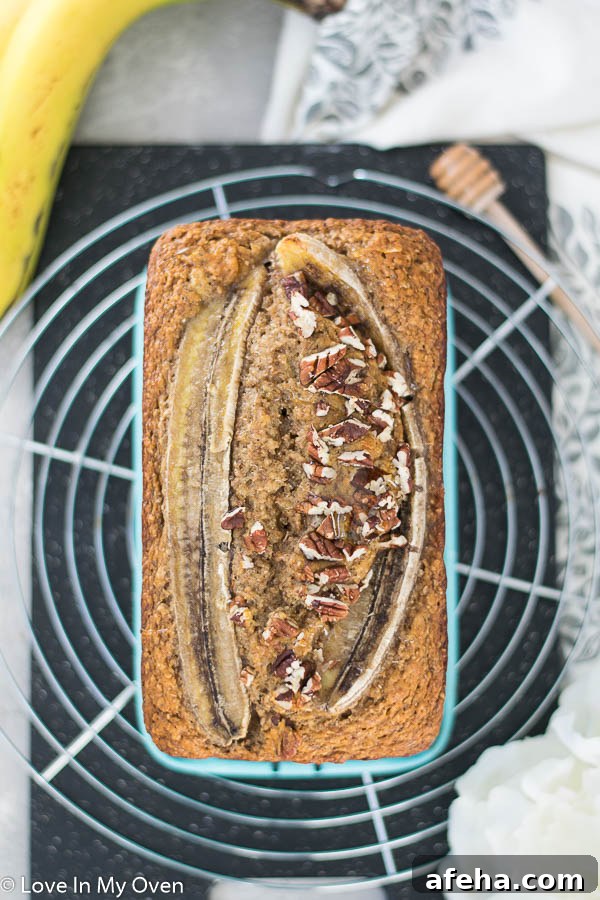 healthier banana bread