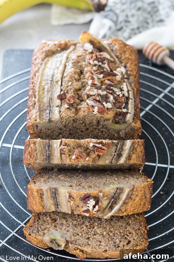 healthier banana bread