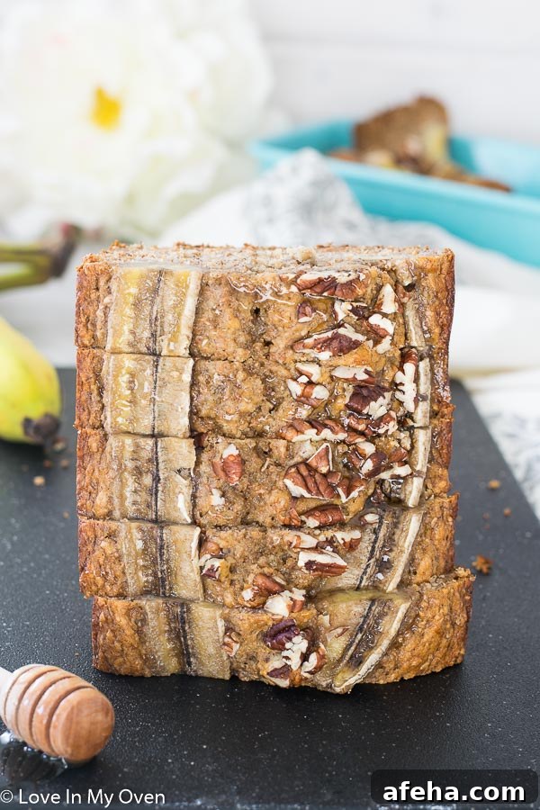 healthier banana bread