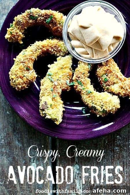 Crispy, Creamy, pan-fried Avocado Fries