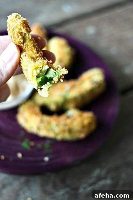 Crispy, Creamy, pan-fried Avocado Fries