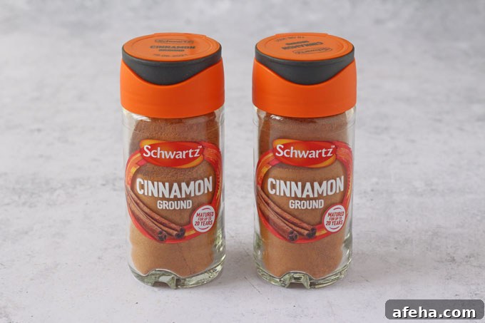 Creamy Cinnamon Swirl Overnight Oats Recipe for Quick Breakfast 5 Schwartz Ground Cinnamon Jars