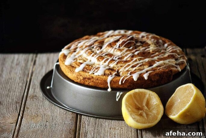 Lemon Cheesecake Coffee Cake Recipe — Moist Citrus Swirl 2 Lemon Cheesecake Coffee Cake | Kita Roberts PassTheSushi.com