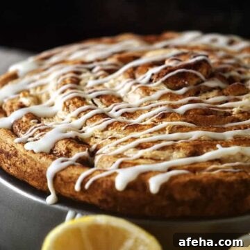 Lemon Cheesecake Coffee Cake | Kita Roberts PassTheSushi.com