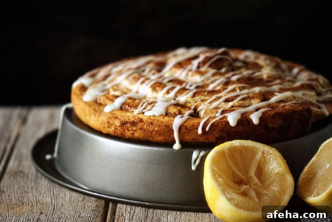 Lemon Cheesecake Coffee Cake Recipe — Moist Citrus Swirl 5 Lemon Cheesecake Coffee Cake | Kita Roberts PassTheSushi.com