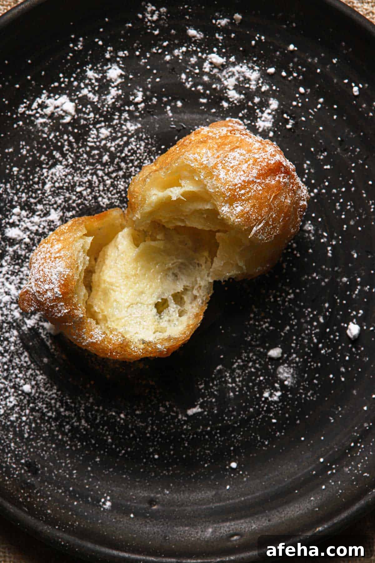 Authentic Zeppole: Italian Fried Dough Donuts Recipe 3 zeppole
