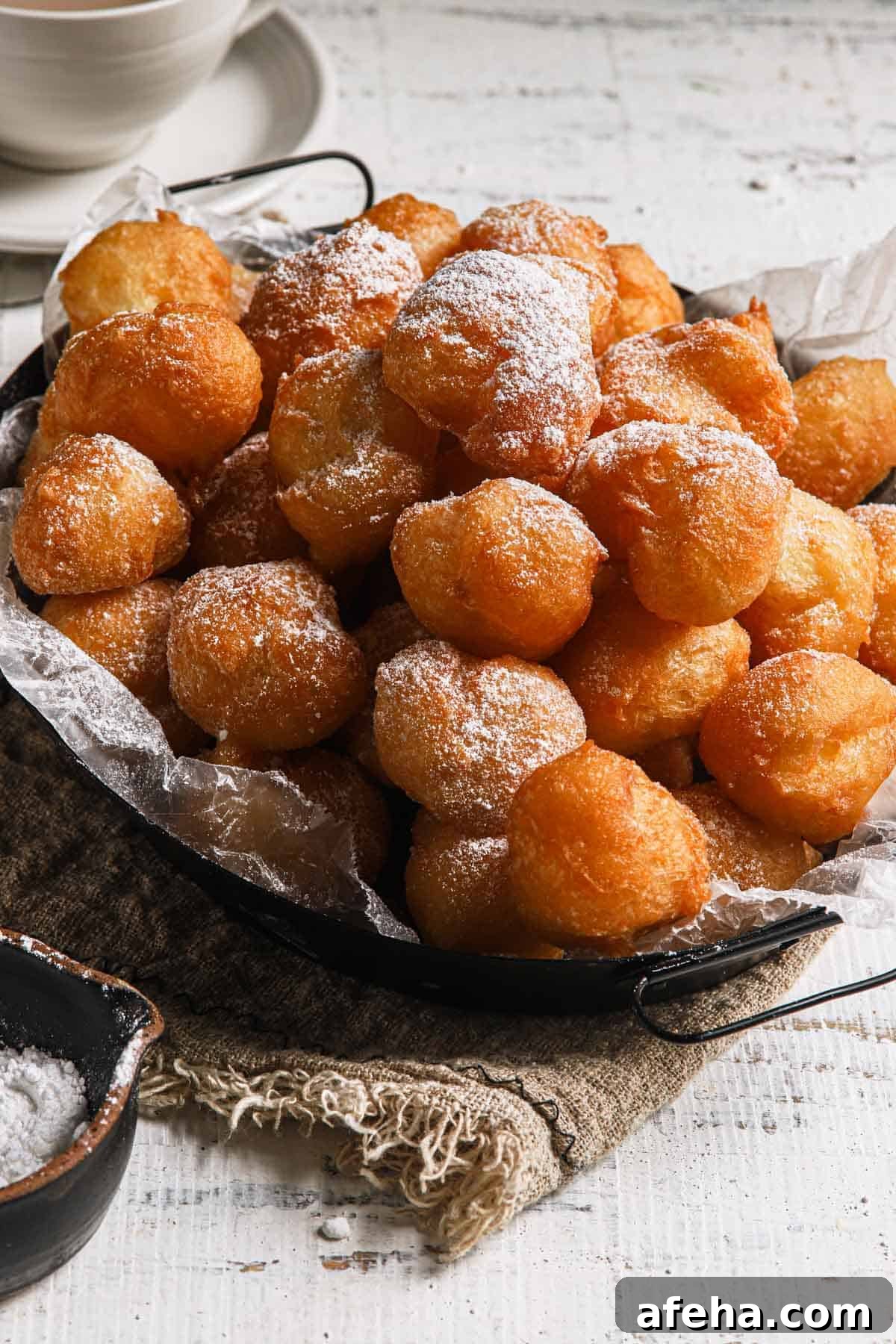 Authentic Zeppole: Italian Fried Dough Donuts Recipe 7 Zeppole, Italian donuts