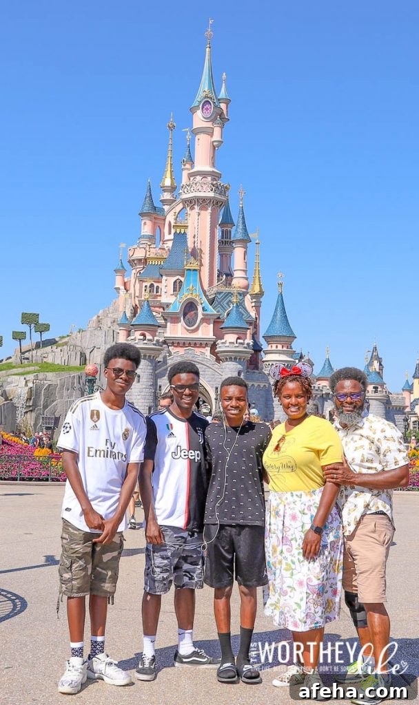 Disneyland Paris with teens