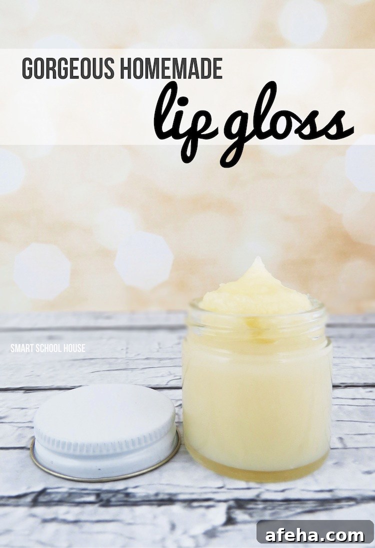 Homemade Lip Gloss Tutorial