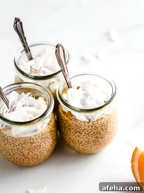 Creamy Mango Chia Pudding Recipe for Tropical Breakfast or Dessert 11 orange creamsicle chia pudding