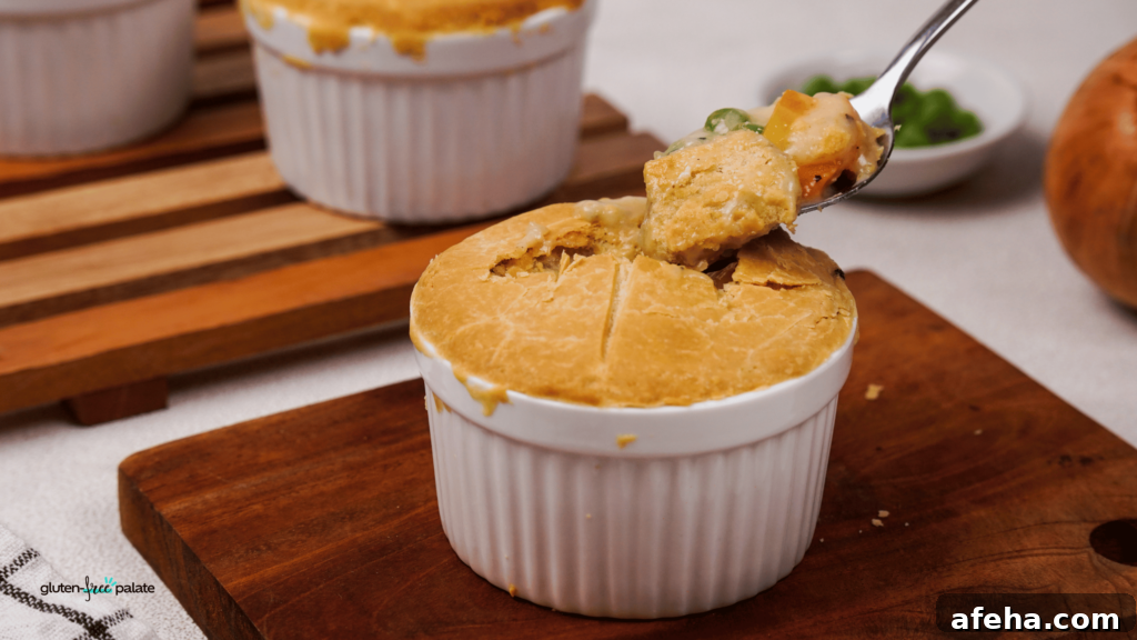 Gluten-Free Chicken Pot Pie Recipe: Flaky Crust & Creamy Filling 7 My favorite gluten free chicken pot pie recipe: This is how it turned out!